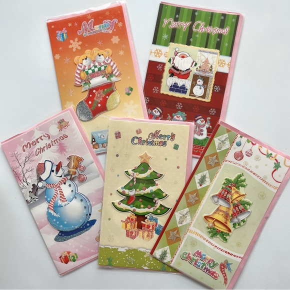 New $1/ea Holiday Birthday Card Selected Patterns Bundle BNIB - Picture 12 of 12